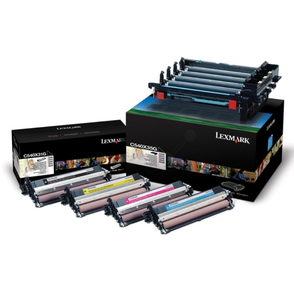 Original Lexmark C540X74G Trommel Kit