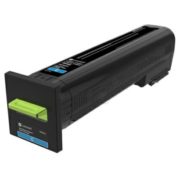 Original Lexmark 72K20C0 Toner cyan