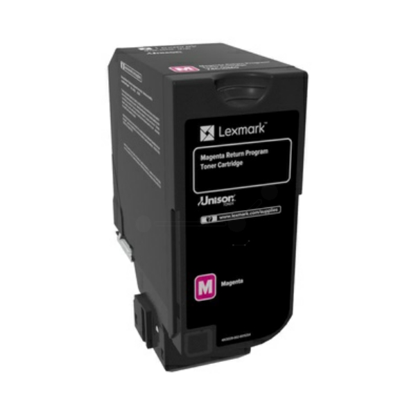 Original Lexmark 74C2SM0 Toner magenta