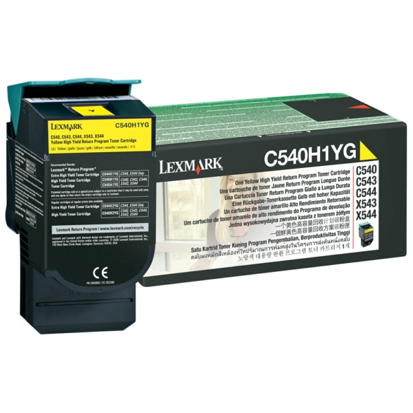 Original Lexmark C540H1YG Toner gelb