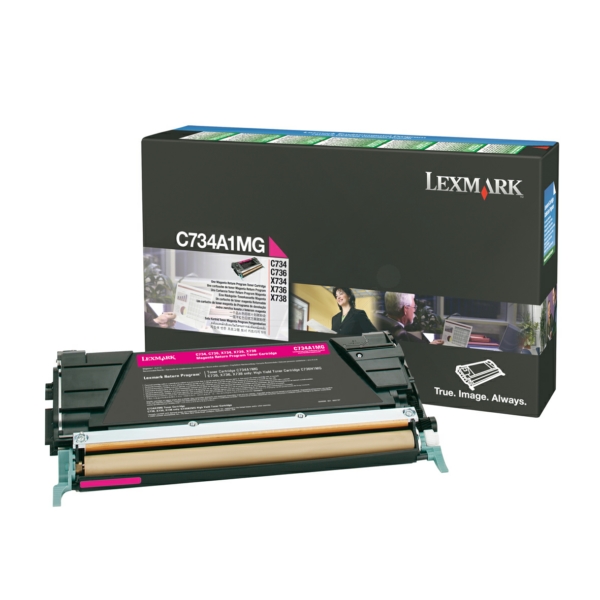 Original Lexmark C734A1MG Toner magenta