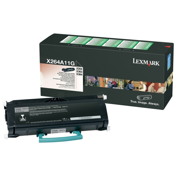 Original Lexmark X264A11G Toner schwarz