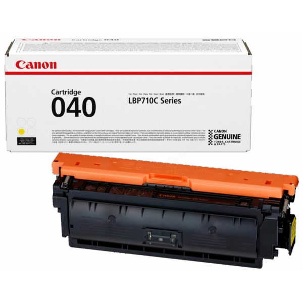 Original Canon 0454C001 / 040 Toner gelb