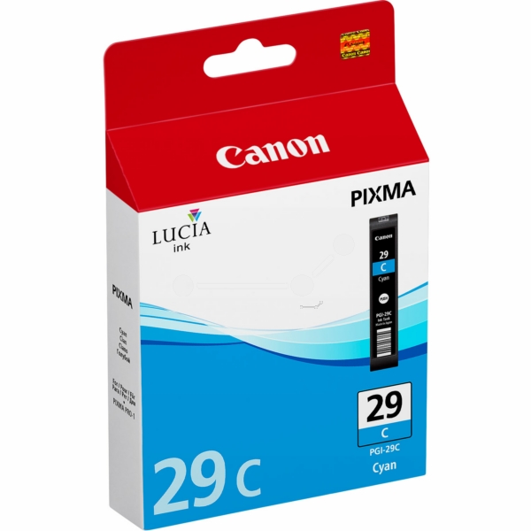 Original Canon 4873B001 / PGI29C Tintenpatrone cyan