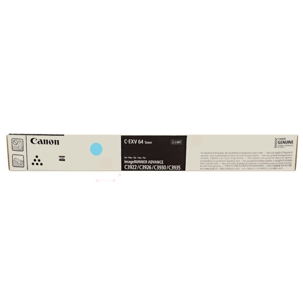 Original Canon 5754C002 / CEXV64 Toner cyan
