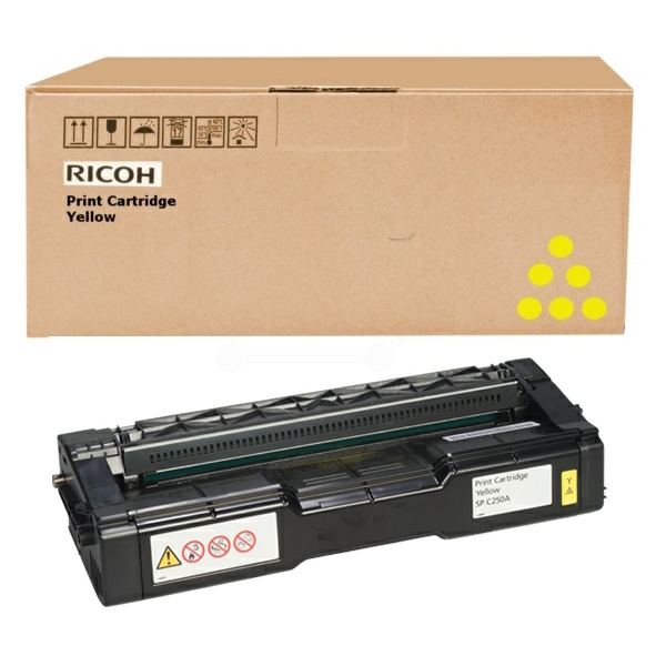 Original Ricoh 407719 Toner gelb