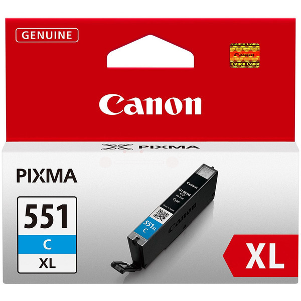 Original Canon 6444B001 / CLI551CXL Tintenpatrone cyan