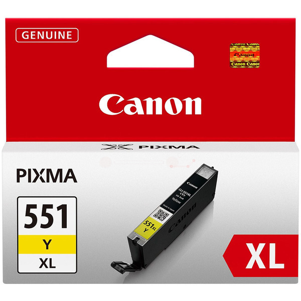 Original Canon 6446B001 / CLI551YXL Tintenpatrone gelb