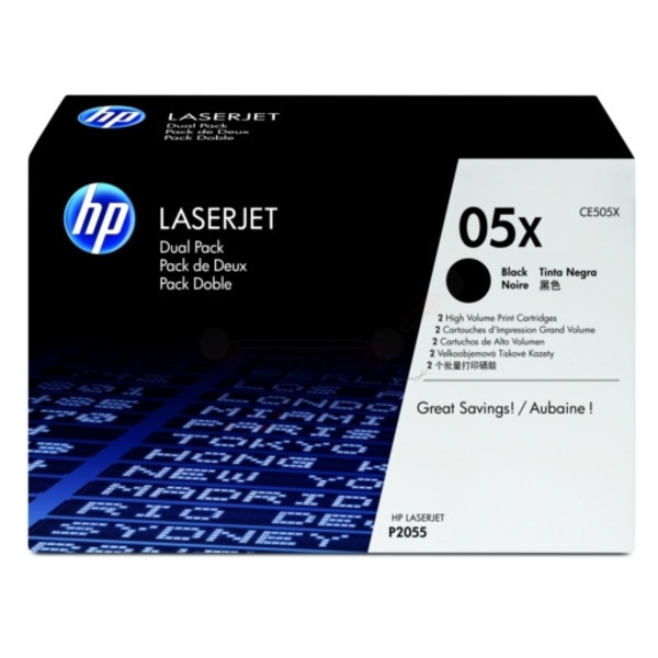 Original HP CE505XD / 05XD Toner schwarz