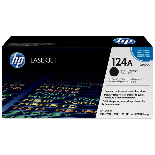 Original HP Q6000A / 124A Toner schwarz